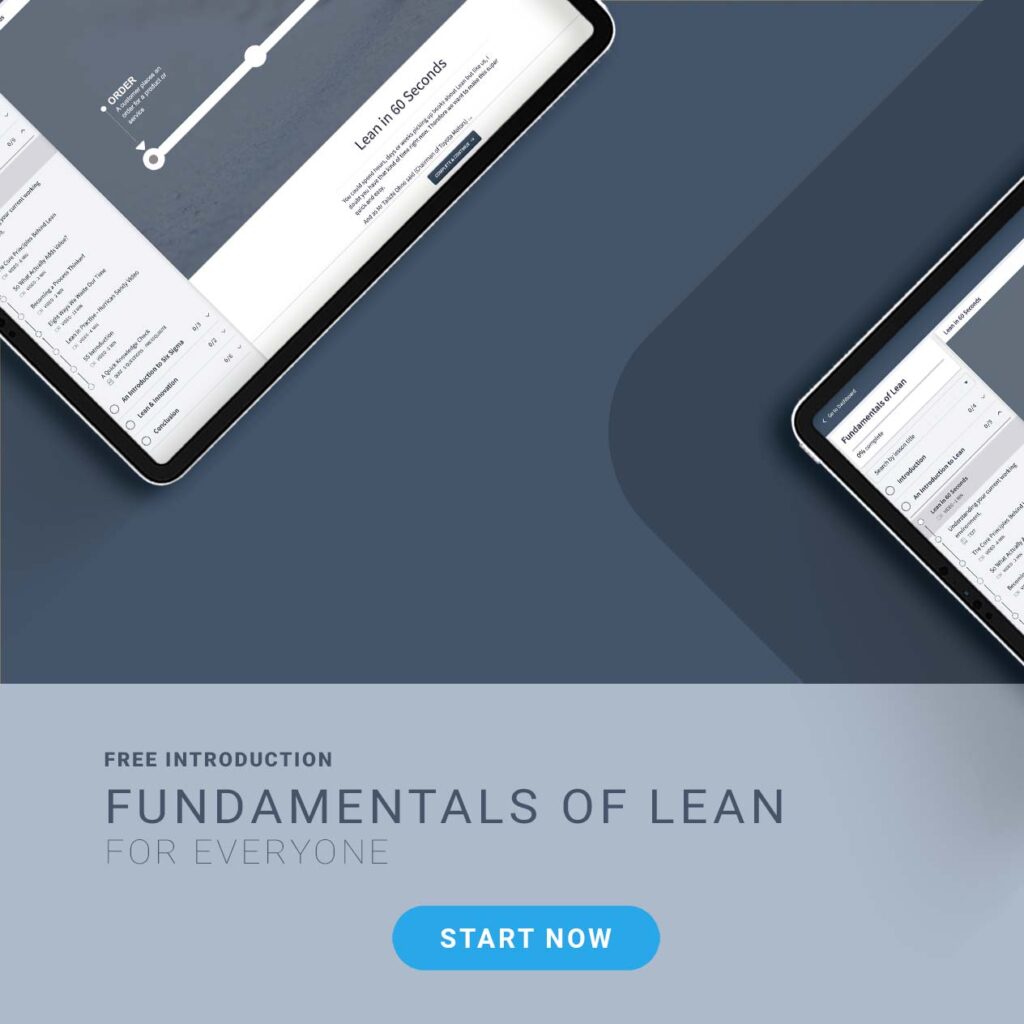 Lean Six Sigma Fundamentals of Lean Square2