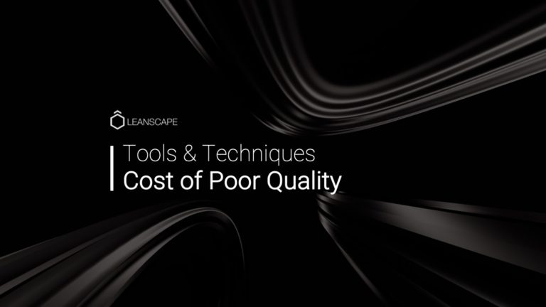 Cost of Poor Quality