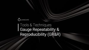Gauge Repeatability & Reproducibility