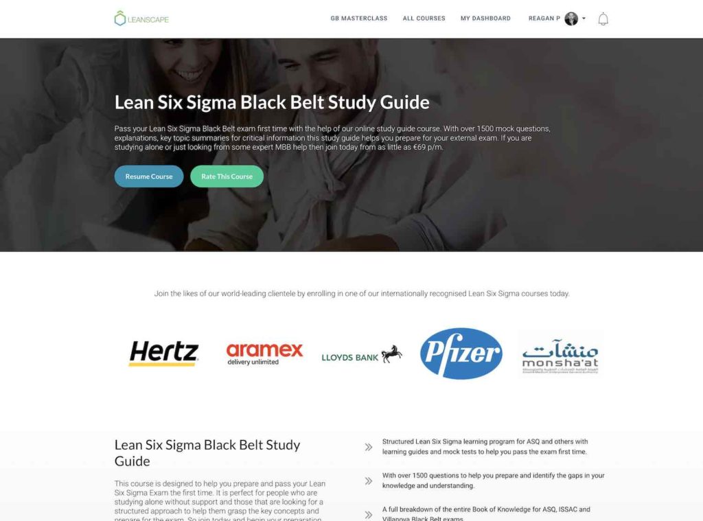 Lean Six Sigma Black Belt Study Guide