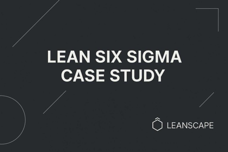 Lean Six Sigma Black Belt Case Study